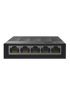 Buy TP-Link Litewave LS1005G 5 Port Gigabit Ethernet Switch with Desktop Ethernet Splitter / Plastic Case / Unshielded Network Switch / Plug & Play / Fanless Quiet / Unmanaged Black in Saudi Arabia