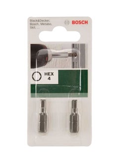 Buy 2-Piece Torx Screwdriver Bit Set Silver in UAE