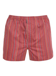 Buy Printed Comfortable Boxer Red in UAE