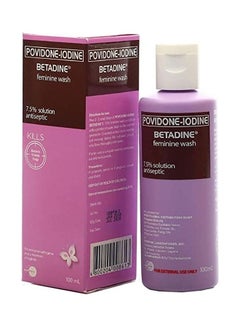 Buy Povidone-Iodine Feminine Wash Pink 100ml in UAE