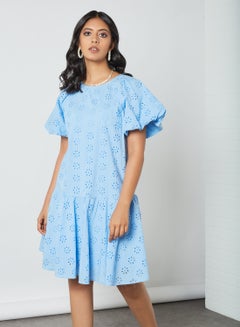 Buy Tille Midi Dress Blue in Saudi Arabia