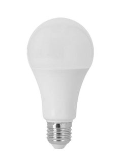 Buy Geepas 20W LED Bulb - Energy Saving, 3000K Brightness | 15000 Hours Lifetime | Ideal for Lamps, Lounge, Dining Areas & Bedrooms & More | 2 Years Warranty White in UAE