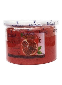 Buy Whitening Face & Body Scrub Pomegranate Red 300ml in Saudi Arabia