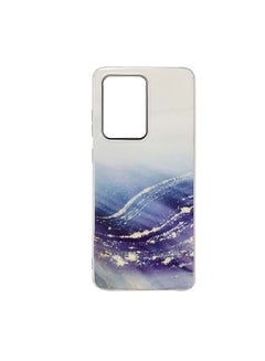 Buy Protective Marble Case Cover For Samsung S20 Multicolour in UAE