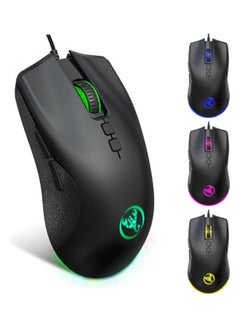 Buy Adjustable DPI Wired Gaming Mouse in UAE