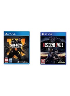 اشتري لعبتا الفيديو "Call Of Duty: Black Ops IIII + Resident Evil 3" - playstation_4_ps4 في مصر