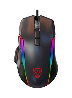 Buy Wired RGB Gaming Mouse with 8 Adjustable DPI in Saudi Arabia
