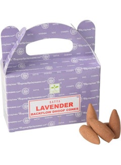 Buy Lavender Backflow Dhoop Cones Brown in UAE