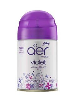 Buy aer matic Automatic Air Freshener Refill Violet Valley Bloom 225ml in UAE