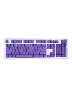 Buy 104 Keys Mechanical Keyboard Purple in Saudi Arabia