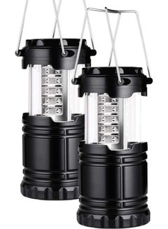 Buy 2-Piece Portable LED Camping Lantern Warm White in UAE