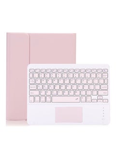 Buy Detachable BT Keyboard Case with Touchpad Charging Pen Slot Compatible with Apple iPad Pro11 Pink in Saudi Arabia