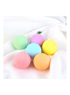 Buy 6-Piece Organic Bath Bombs Set Multicolour 4 x 18.6 x 4.8cm in UAE