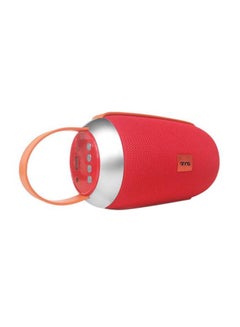 Buy Portable Speaker Red/Silver in Saudi Arabia