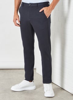 Buy Superflex Knit Pants Navy in UAE