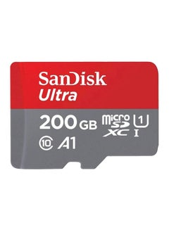Buy Ultra microSDHC 120MB/s Grey/Red in Saudi Arabia