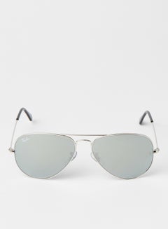 Buy Aviator Sunglasses - 0RB3025 - Lens Size: 58 mm - Silver in UAE