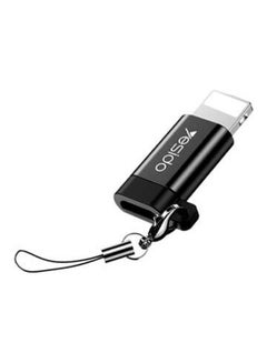 Buy Micro To Lightning Adapter Black in Egypt