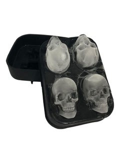 Buy 3D Skull Ice Mold Tray B135 Black in Egypt