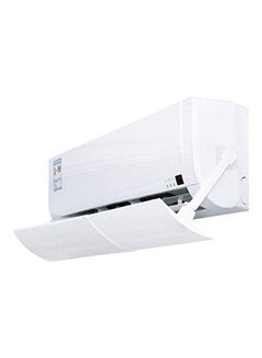 Buy Anti Direct Blowing Adjustable Air Conditioner Deflector J180 White in Saudi Arabia