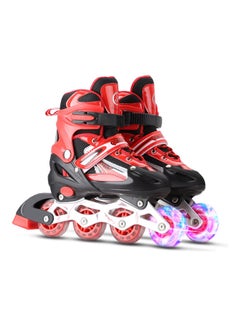 اشتري Adjustable Inline Skates With Light Up Wheels L في السعودية