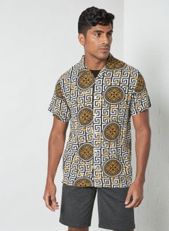 Buy All-Over Print Shirt Multicolour Print in Saudi Arabia