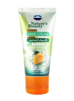 Buy Mango Hand Cream Green/White 50ml in UAE