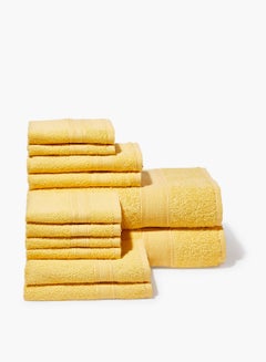 Yellow Face Cloth Bath Towel Sets for sale