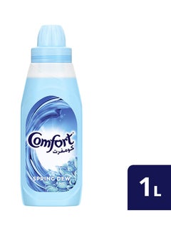 Buy Fabric Softener Spring Dew For Fresh And Soft Clothes 1Liters in Saudi Arabia