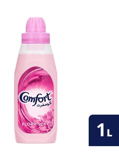 Buy Fabric Softener Flora Soft For Fresh And Soft Clothes 1Liters in UAE