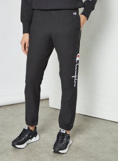 Buy Reverse Weave Sweatpants Black in Saudi Arabia