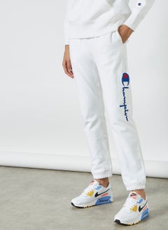 Buy Reverse Weave Sweatpants White in UAE