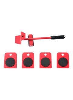 Buy Furniture Lifter Transport Tools Set Red/Black in UAE