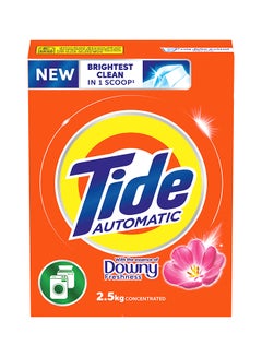 Buy Automatic Powder Detergent With The Essence Of Downy Freshness White 2.5kg in Saudi Arabia