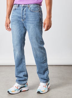 اشتري Straight Fit Jeans Denim في الامارات