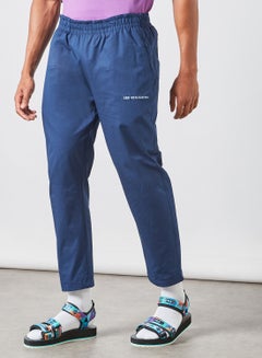 Buy Regular Fit Trousers Navy in UAE