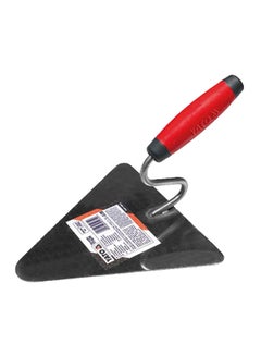 Buy Triangular Trowel SS 200x190mm YT-5234 Black/Red/Silver in UAE