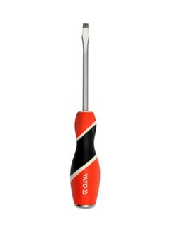 Buy Screwdriver Slotted(Flat) YT-25908 Silver/Black/Orange in UAE