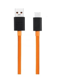 Buy Warp Fast Charge Mclaren Type-C Cable Orange/Black in UAE