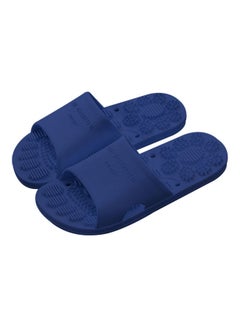 Buy Anti-skid Massage Summer Slippers Navy Blue in UAE