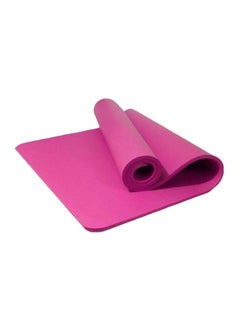 Buy Non-slip NBR Pro Yoga Exercise Mat Pink in UAE