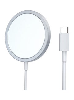 Buy Mag Safe Charger For Apple Device White in Saudi Arabia