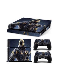 Buy Console And Controller Sticker Set For PlayStation 4 Warlock in UAE