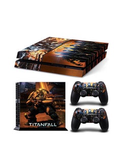 Buy Console And Controller Sticker Set For PlayStation 4 Titanfall in UAE