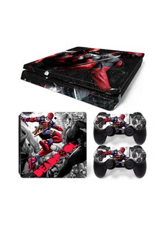 Buy Console And Controller Sticker Set For PlayStation 4 Slim Deadpool in Egypt