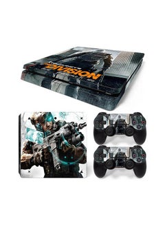 Buy Console And Controller Sticker Set For PlayStation 4 Slim The Devision in UAE