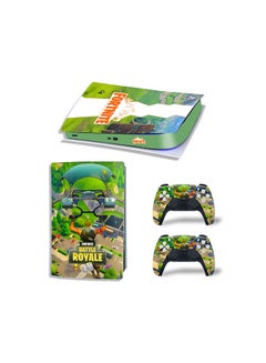 Buy Console And Controller Sticker Set For PlayStation 5 Digital Edition Battle Royale in UAE