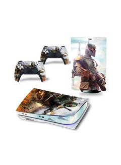 Buy Console And Controller Sticker Set For PlayStation 5 Disc Version Future Soldier in UAE