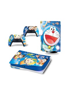 Buy Console And Controller Sticker Set For PlayStation 5 Disc Version Doraemon in UAE