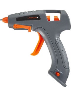 Buy Lawazim Mini Hot Glue Gun 10Watts |Removable Anti-hot Cover Glue Gun Kit with Flexible Trigger, for DIY Small Craft Projects, Sealing and Quick Daily Repairs Grey/Orange in Saudi Arabia